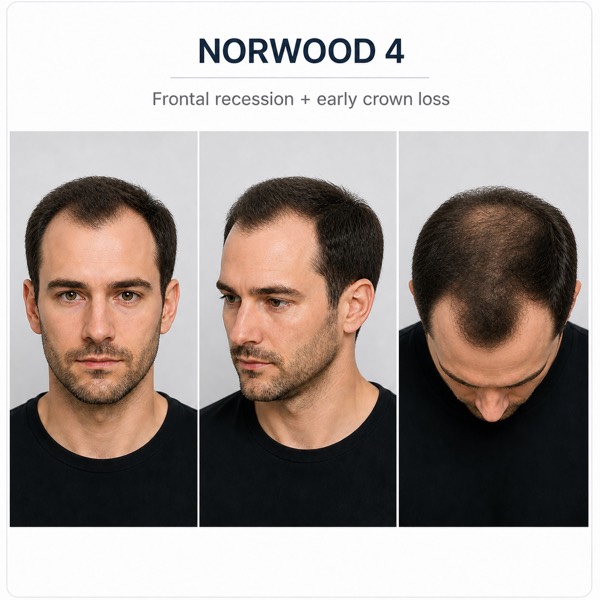 Norwood Stage 4 Hair Loss