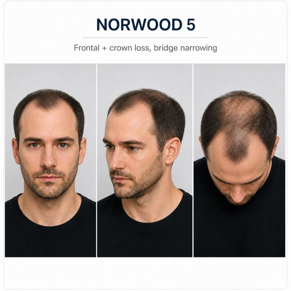 Norwood Stage 5 Hair Loss
